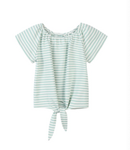 Load image into Gallery viewer, Vignette Esme Top Green Stripe