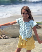 Load image into Gallery viewer, Vignette Esme Top Green Stripe