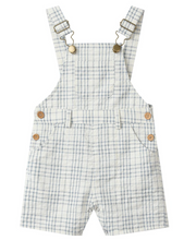 Load image into Gallery viewer, Me and Henry Galleon Overalls Chambray Plaid