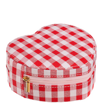 Load image into Gallery viewer, Rockahula Gingham Love Heart Jewellery Box