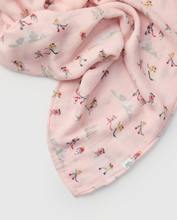 Load image into Gallery viewer, Loulou Lollipop She Shoots, She Scores Swaddling Blanket