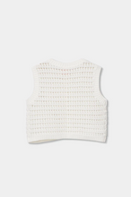 Load image into Gallery viewer, Boboli Crochet Knit Vest
