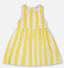Load image into Gallery viewer, Deux Par Deux Yellow Stripe Dress