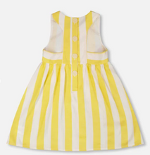 Load image into Gallery viewer, Deux Par Deux Yellow Stripe Dress