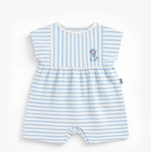 Load image into Gallery viewer, Souris Mini Nautical Stripe Shortie Playsuit