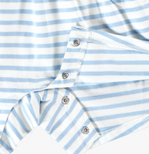 Load image into Gallery viewer, Souris Mini Nautical Stripe Shortie Playsuit