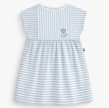 Load image into Gallery viewer, Souris Mini Nautical Stripe Dress