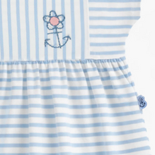 Load image into Gallery viewer, Souris Mini Nautical Stripe Dress