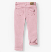 Load image into Gallery viewer, Souris Mini Flower Embroidered Jeans