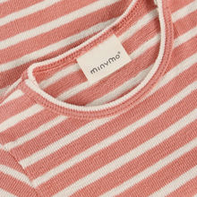 Load image into Gallery viewer, Minymo Stripe Baby Shortie Playsuit
