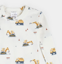 Load image into Gallery viewer, Petit Lem Diggers Baby Pyjamas