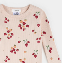 Load image into Gallery viewer, Petit Lem Strawberry Baby Pyjamas