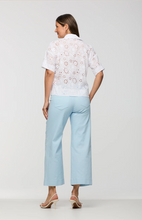 Load image into Gallery viewer, Beddome Eyelet Elbow Sleeve Shirt