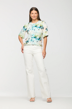 Load image into Gallery viewer, Beddome Bell Sleeve Top Green Multi