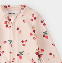 Load image into Gallery viewer, Petit Lem Strawberry Print Swimsuit