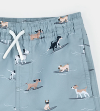 Load image into Gallery viewer, Petit Lem Dog Print Swim Trunks