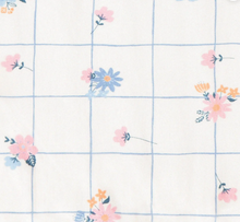 Load image into Gallery viewer, Souris Mini Checks and Flowers Shortie Playsuit