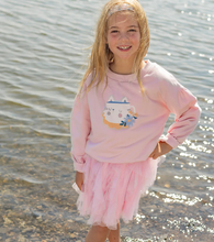 Load image into Gallery viewer, Souris Mini Retro Kitty Sweatshirt