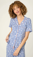 Load image into Gallery viewer, PJ Salvage Western Whimsy PJ Set Blue Shadow