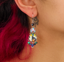 Load image into Gallery viewer, Ayala Bar Candy Twist, Drop Colorful Glass Earrings, Lolly