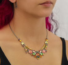 Load image into Gallery viewer, Ayala Bar Sunflower Surprise, Glass Necklace, Hon
