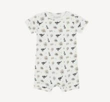 Load image into Gallery viewer, Minymo Sea Creatures Baby Shortie Playsuit