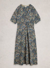 Load image into Gallery viewer, White Stuff UK Megan Jersey Dress Navy Multi