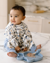 Load image into Gallery viewer, Loulou Lollipop Sharks Waterproof Bib