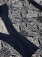 Load image into Gallery viewer, White Stuff UK Jilly Linen Dress Navy Multi