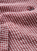 Load image into Gallery viewer, Seasalt Carnon Downs Jacket Gingham Scarlet