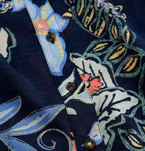 Load image into Gallery viewer, White Stuff UK Orla Button Thru Shirt Navy Multi
