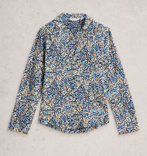 Load image into Gallery viewer, White Stuff UK Annie Jersey Shirt Navy Print
