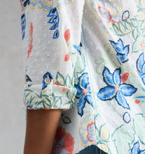 Load image into Gallery viewer, White Stuff UK Sophie Organic Cotton Shirt Ivory Multi