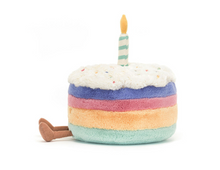 Load image into Gallery viewer, Amuseables Rainbow Birthday Cake