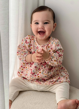 Load image into Gallery viewer, Purebaby Cozy Dress with Legging Butterfly Print