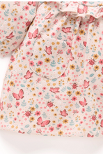 Load image into Gallery viewer, Purebaby Cozy Dress with Legging Butterfly Print