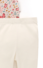 Load image into Gallery viewer, Purebaby Cozy Dress with Legging Butterfly Print