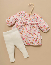 Load image into Gallery viewer, Purebaby Cozy Dress with Legging Butterfly Print