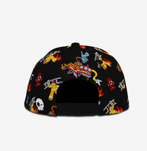 Load image into Gallery viewer, Headster Rescue Snapback Black