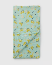 Load image into Gallery viewer, Loulou Lollipop Lemon Squeezy Swaddling Blanket