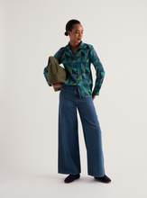 Load image into Gallery viewer, Seasalt Larissa Shirt Blanket Geo Estuary