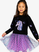 Load image into Gallery viewer, Deux Par Deux Stardust Unicorn Sweater