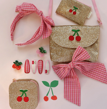 Load image into Gallery viewer, Rockahula Cherry Dreams Glitter Bag