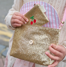 Load image into Gallery viewer, Rockahula Cherry Dreams Glitter Bag