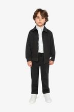 Load image into Gallery viewer, Deux Par Deux Stretch Twill Pant Anthracite