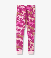 Load image into Gallery viewer, Hatley Galloping Horses Cotton Rib Pyjamas