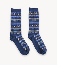 Load image into Gallery viewer, Pokoloko Alpaca Socks Space Blue