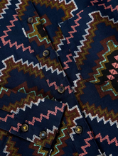 Load image into Gallery viewer, White Stuff UK Libby Organic Cotton Shirt Navy Multi