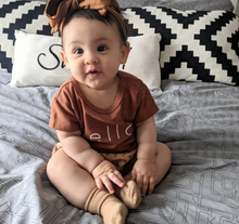 Load image into Gallery viewer, Q is for Quinn Pure No Dye Kids Organic Cotton Socks