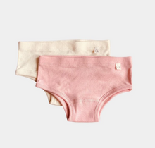 Load image into Gallery viewer, Q is for Quinn Rose Classic Organic Cotton Briefs